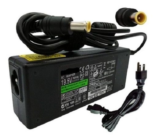 CARGADOR SONY PUNTA AMARILLA/NEGRA  GRANDE 19.5V 3.9A