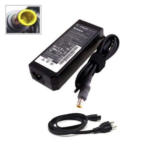 CARGADOR LENOVO PUNTA AMARILLA GRANDE 65W 20V 3.25A