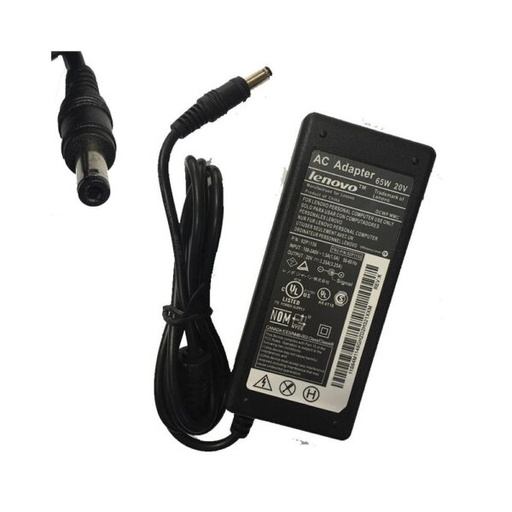  CARGADOR LENOVO MINI PUNTA NEGRA 65W 20V 3.25A