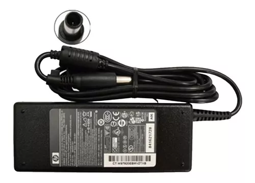 CARGADOR HP ORIGINAL 18.5V-3.5A PUNTA NEGRA PIN CENTRAL GRANDE
