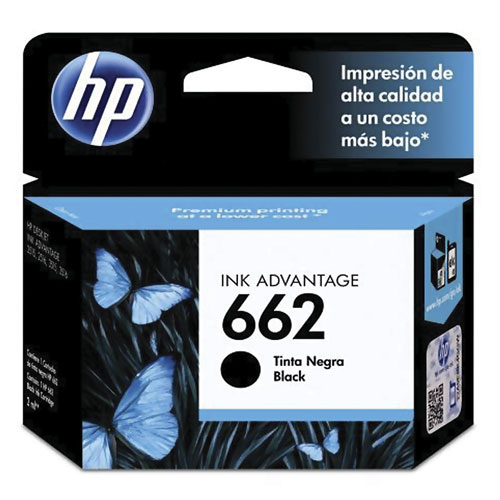 CARTUCHO HP ORIGINAL 662 NEGRO