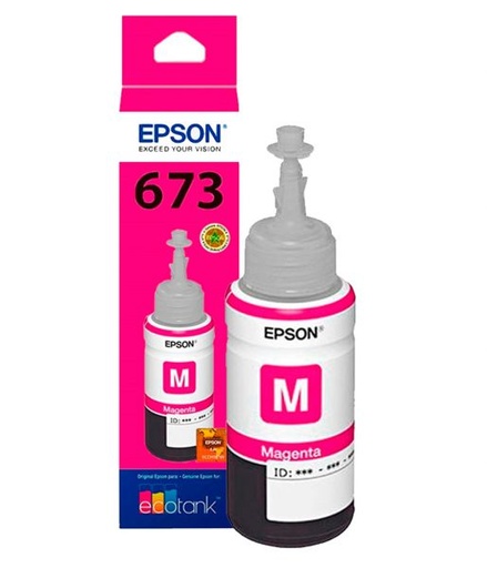 Tinta Epson 673 T673320 MAGENTA