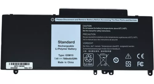 BATERIA PARA DELL Latitude E5450 E5550 E5570 6mt4t G5m10 8v5gx