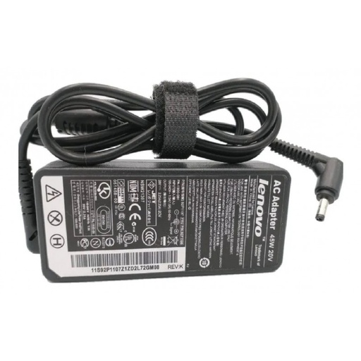 CARGADOR LENOVO PUNTA NEGRA CHICA 45W 20V 2.25 A