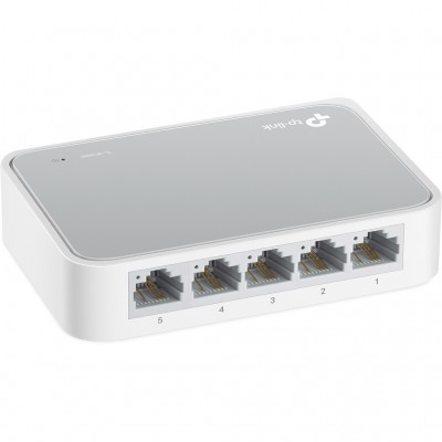 Switch de sobremesa con 5 puertos a 10/100 Mbps TL-SF1005D