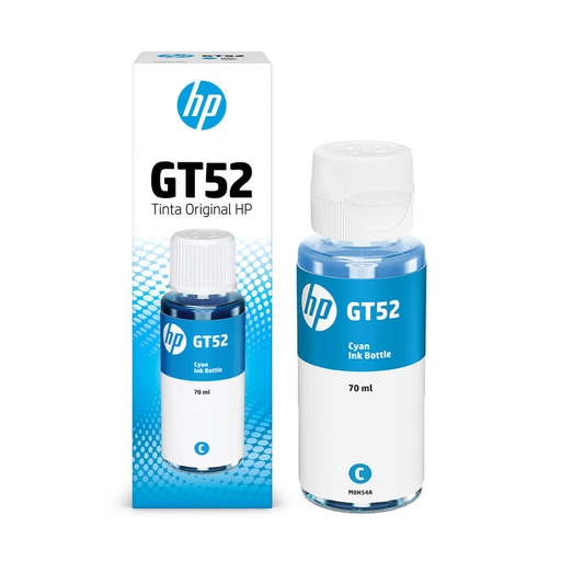 Tinta HP GT52 CYAN