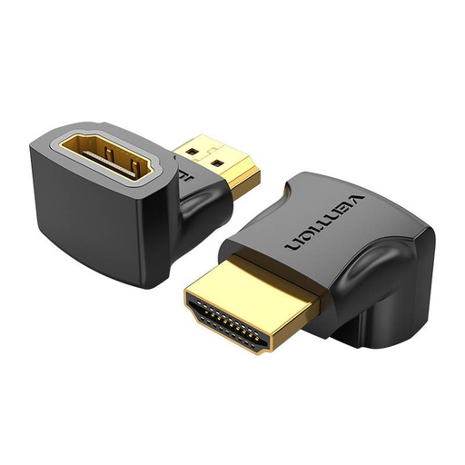HDMI Adaptador Vention AIOB0 90 Grados Macho a Hembra (Negro)
