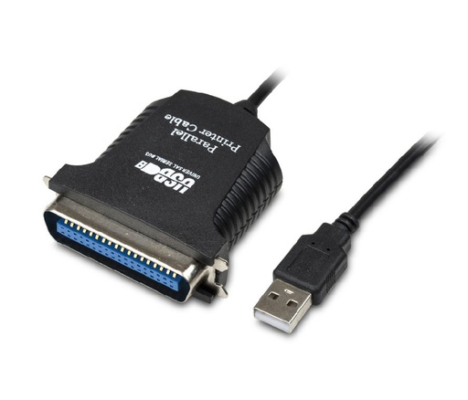 CABLE USB 2 0 A PARALELO P/IMPRESORA 6PIES R1284 (AB160GEN10)
