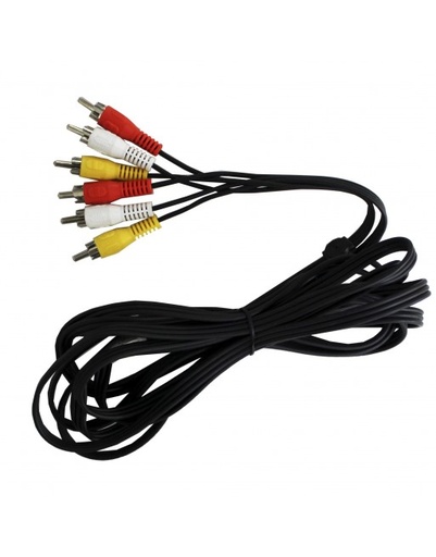 CABLE DE VIDEO RCA 3 PLUGS