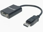 ADAPTADOR DISPLAYPORT MACHO A VGA HEMBRA 15CM