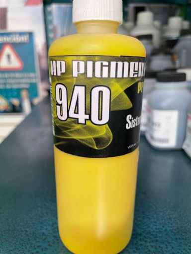 Tinta Pigmentada 940 HP 250ml Yellow