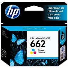 Cartucho de Tinta HP 662 Tricolor Original
