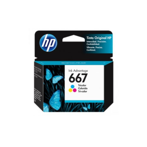 Cartucho Hp 667 Tricolor
