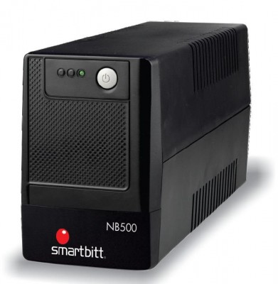 No-Break SMARTBITT SMARTBITT 500, 500 VA, 250 W, Negro, Hogar