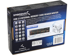 LECTOR DE MEMORIAS SABRENT INTERNO USB 2.0