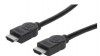 Cable HDMI 4K de Alta Velocidad con Canal Ethernet, Macho a Macho, Blindado, Negro, 2 m