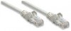  Cable de red Cat6, UTP, RJ45 Macho / RJ45 Macho, 3.0 m, Color Gris, Contactos con baño de oro para una mejor conexión