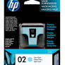 Cartucho HP 02 Cian Claro Original