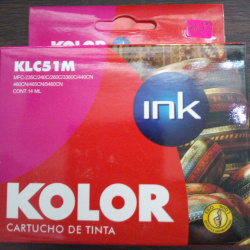 CARTUCHO GENERICO BROTHER KLC51M MAGENTA