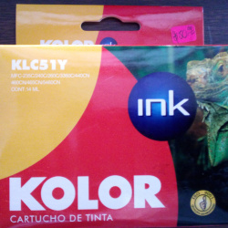 CARTUCHO GENERICO BROTHER KLC51Y YELLOW