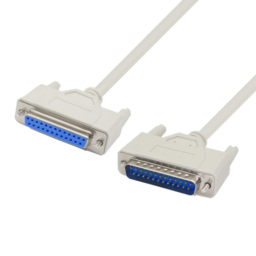 CABLE DB25 PARA IMPRESORA PARALELO LPT1 HEMBRA/MACHO