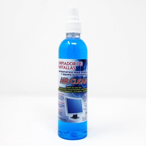  LIMPIADOR DE PANTALLAS LED 250 ML AIR CLEAN 