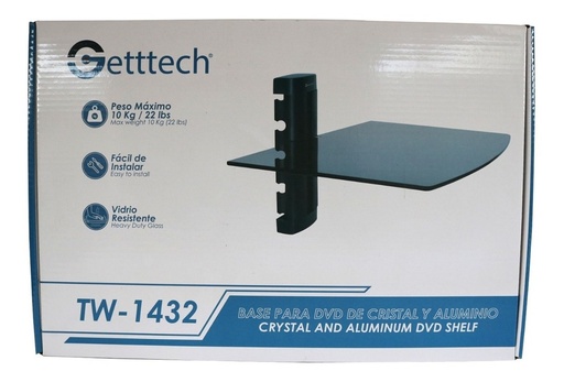 BASE PARA DVD DE CRISTAL Y ALUMINIO TW1432