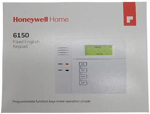 Teclado con pantalla fija Honeywell ademco 6150