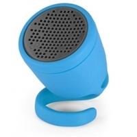 BOCINA BLUETOOTH BOOM AZUL CONTRA AGUA