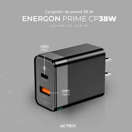 Cargador de pared 38w Energon Prime CP38W Advanced Series