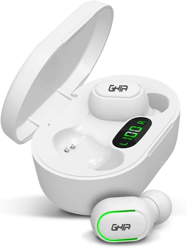 AUDIFONOS INALAMBRICOS GHIA TWS WHITE