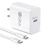 CARGADOR PD 20W MAX Y CABLE TIPO C3A